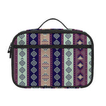 Southwestern Stripe Pattern Print Portable Lunch Bag