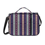 Southwestern Stripe Pattern Print Shoulder Strap Bible Bag