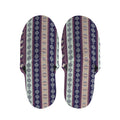 Southwestern Stripe Pattern Print Slippers