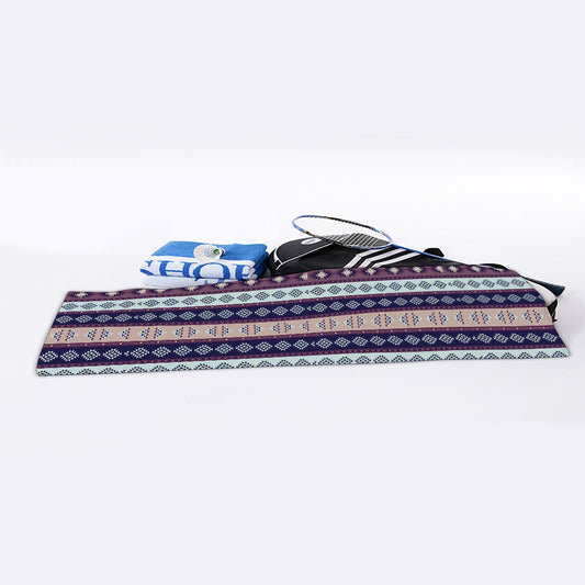 Southwestern Stripe Pattern Print Sports Towel