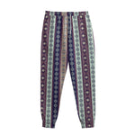 Southwestern Stripe Pattern Print Sweatpants