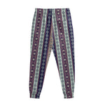 Southwestern Stripe Pattern Print Sweatpants