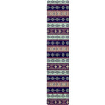 Southwestern Stripe Pattern Print Table Runner