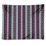 Southwestern Stripe Pattern Print Tapestry