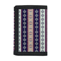 Southwestern Stripe Pattern Print Trifold Wallet