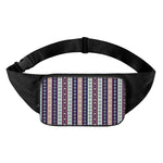 Southwestern Stripe Pattern Print Waist Bag