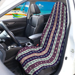 Southwestern Stripe Pattern Print Waterproof Car Seat Cover