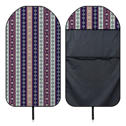 Southwestern Stripe Pattern Print Waterproof Car Seat Cover
