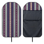 Southwestern Stripe Pattern Print Waterproof Car Seat Cover