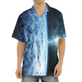 Space And Earth Print Aloha Shirt