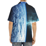 Space And Earth Print Aloha Shirt