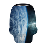 Space And Earth Print Baby Seat Cover