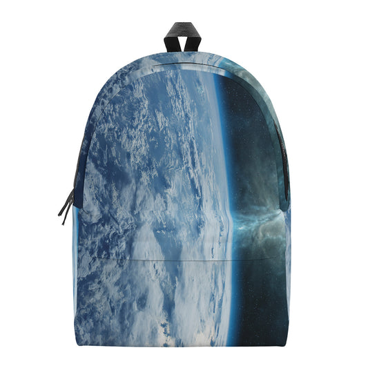 Space And Earth Print Backpack