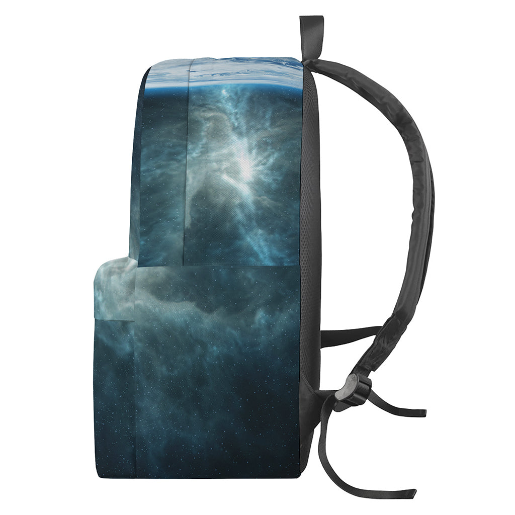 Space And Earth Print Backpack