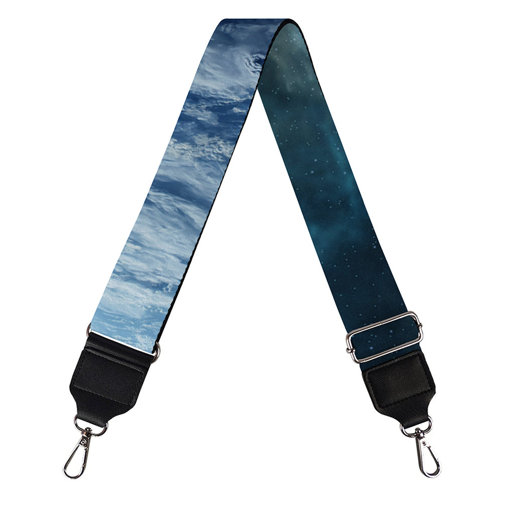 Space And Earth Print Bag Strap
