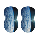 Space And Earth Print Bar Stool Covers