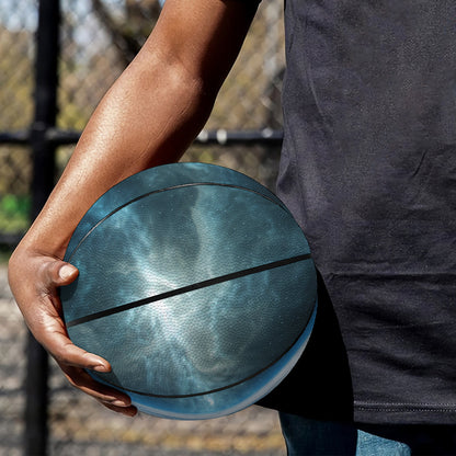 Space And Earth Print Basketball