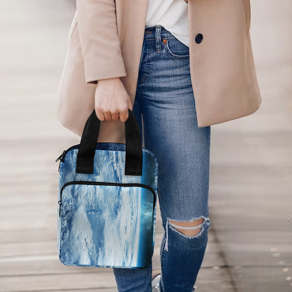 Space And Earth Print Bible Tote Bag