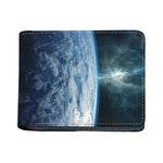 Space And Earth Print Bifold Wallet