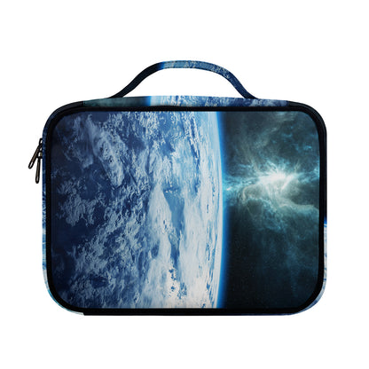 Space And Earth Print Briefcase Bible Bag