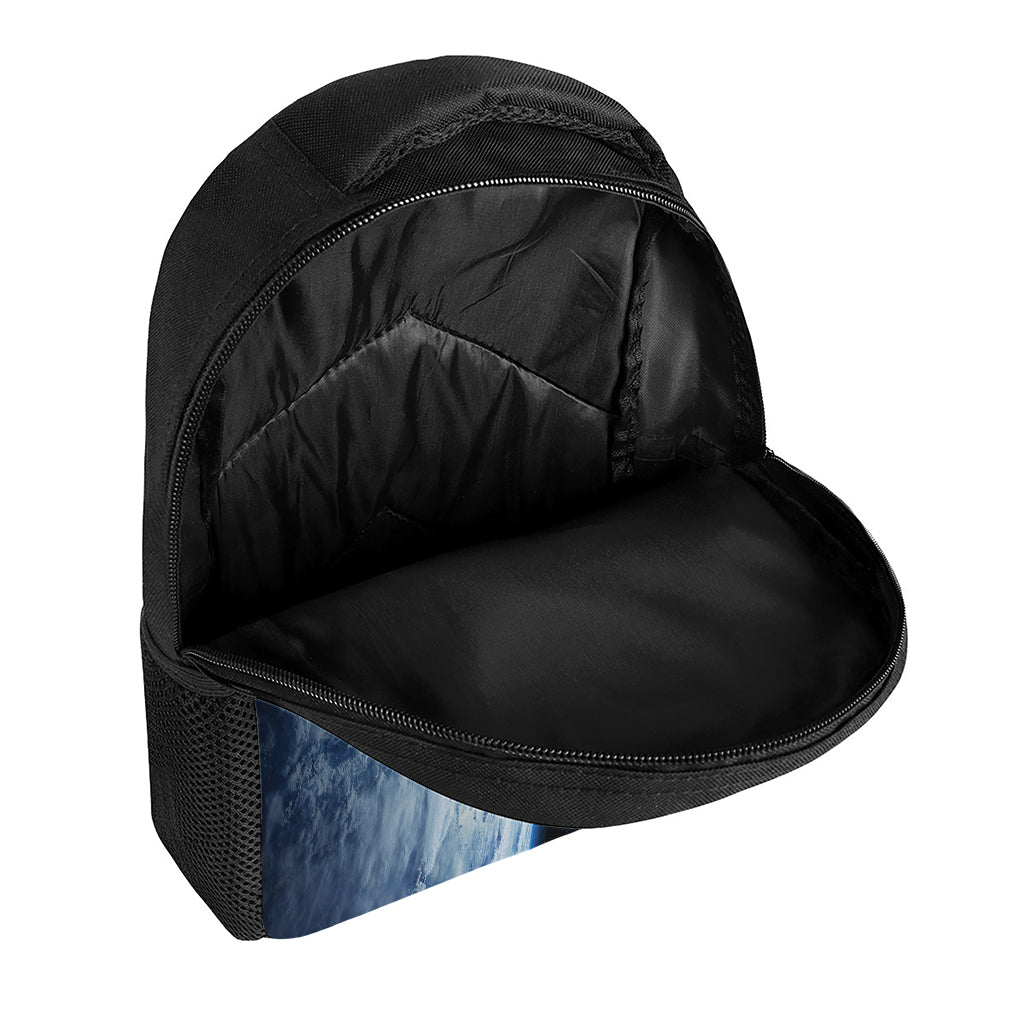 Space And Earth Print Casual Backpack