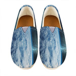 Space And Earth Print Casual Shoes