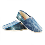 Space And Earth Print Casual Shoes
