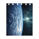 Space And Earth Print Curtain