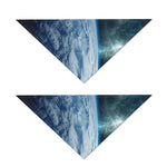 Space And Earth Print Dog Bandana