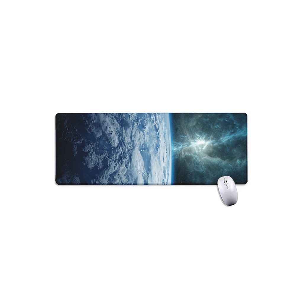 Space And Earth Print Extended Mouse Pad