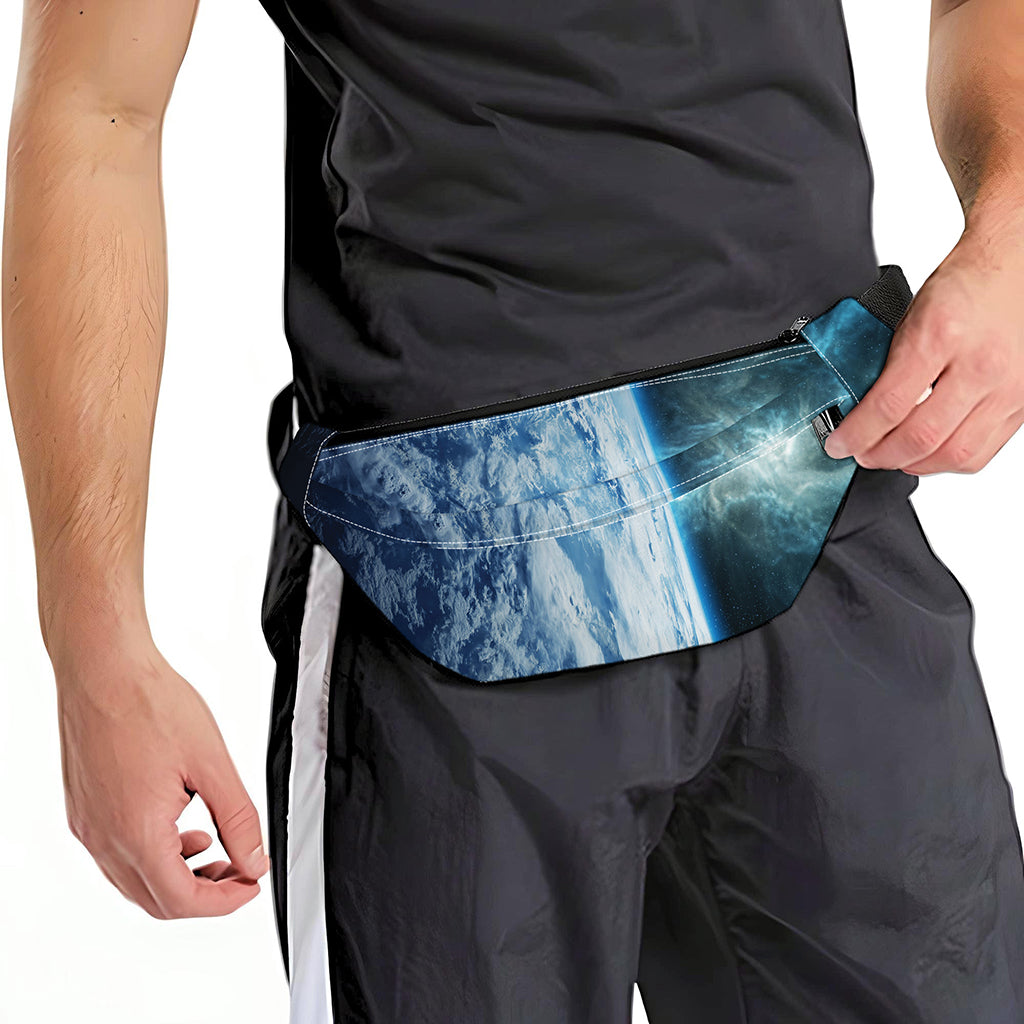 Space And Earth Print Fanny Pack