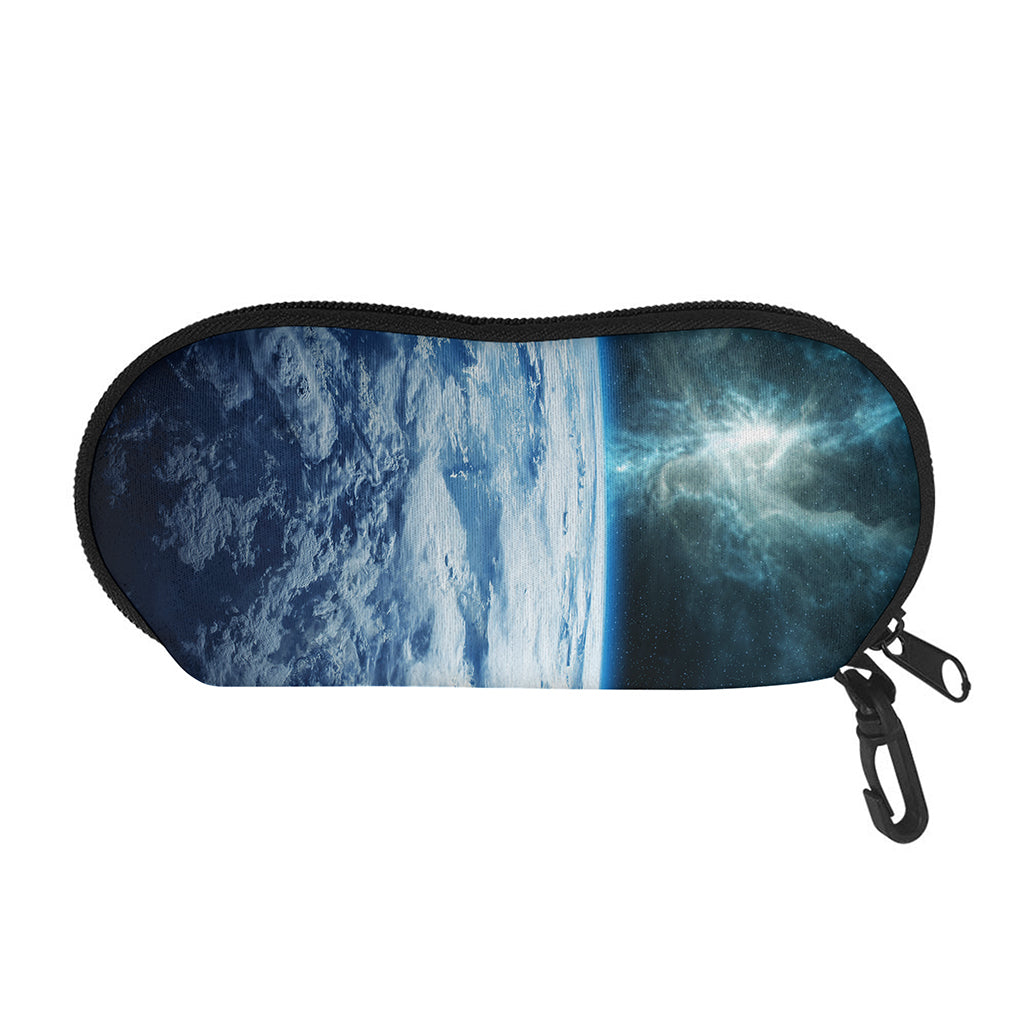 Space And Earth Print Glasses Case