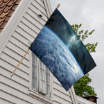 Space And Earth Print House Flag