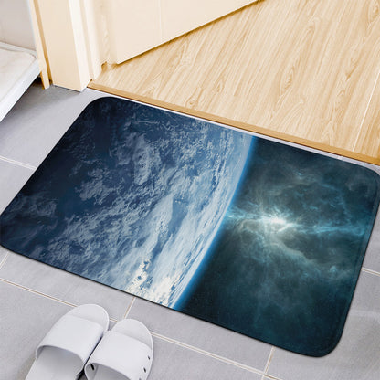 Space And Earth Print Indoor Door Mat