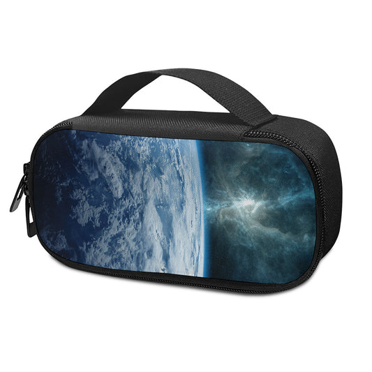 Space And Earth Print Insulin Cooler Travel Case