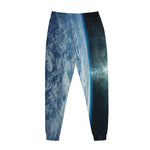 Space And Earth Print Jogger Pants
