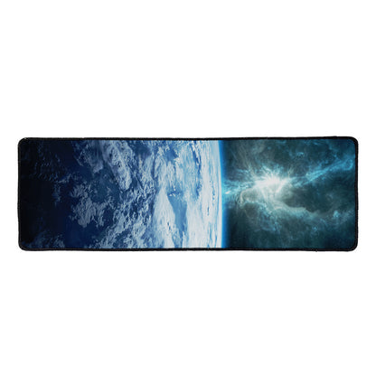Space And Earth Print Long Kitchen Mat