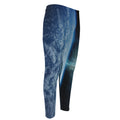 Space And Earth Print Men's Compression Pants