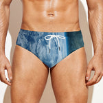 Space And Earth Print Men's Swim Briefs