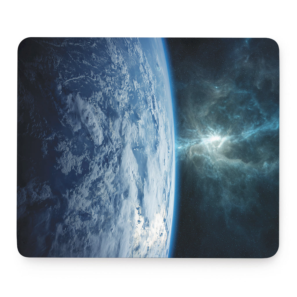 Space And Earth Print Mouse Pad