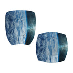 Space And Earth Print Office Chair Cover