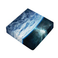 Space And Earth Print Outdoor Seat Cushion Cover