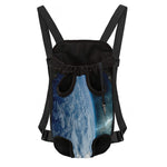 Space And Earth Print Pet Carrier Backpack