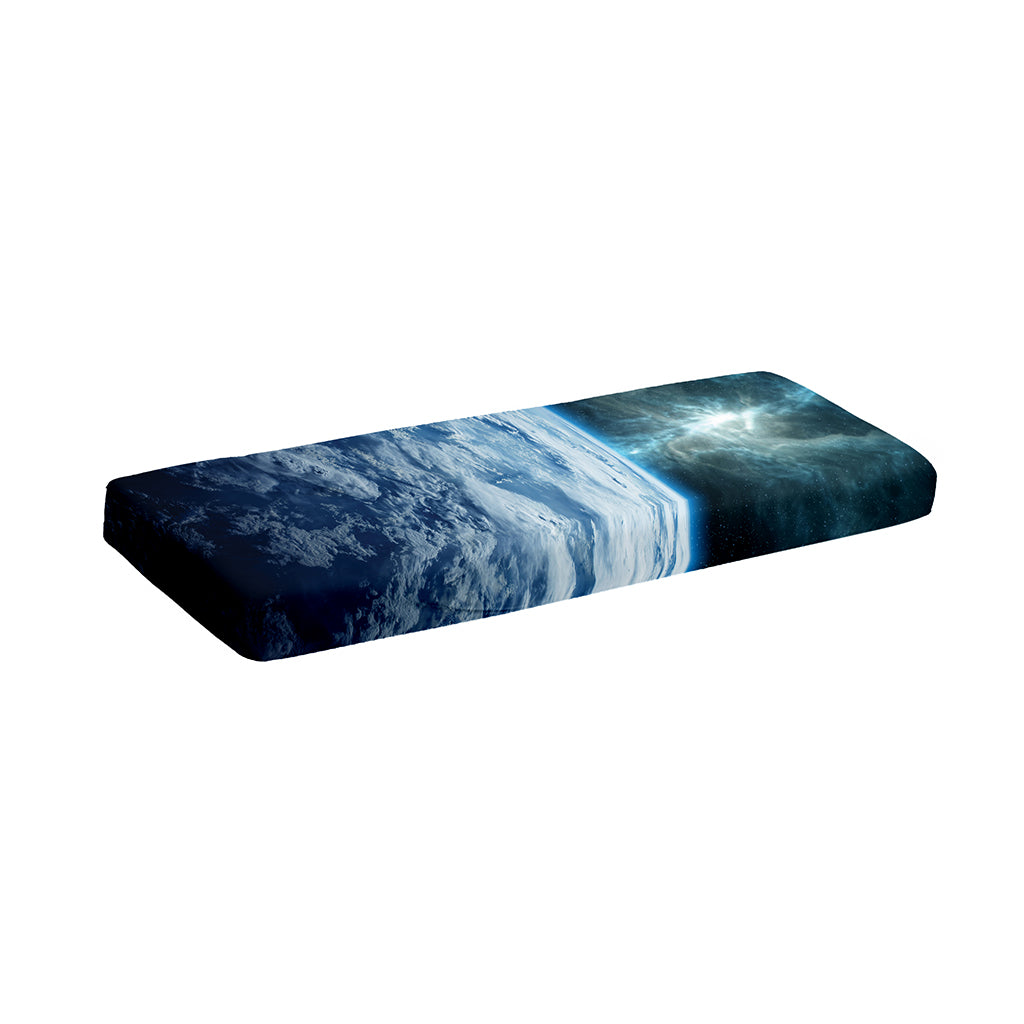 Space And Earth Print Piano Keyboard Cover