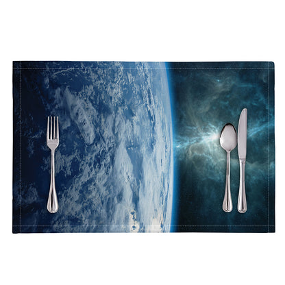 Space And Earth Print Placemat
