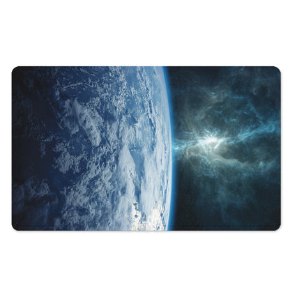 Space And Earth Print Polyester Doormat