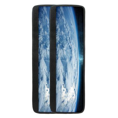 Space And Earth Print Refrigerator Handle Covers