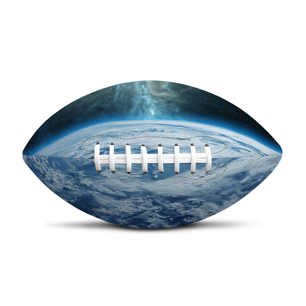 Space And Earth Print Rugby Ball