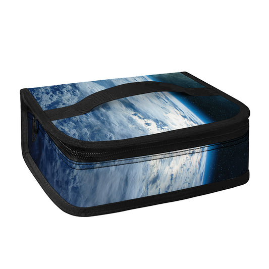 Space And Earth Print Small Lunch Bag