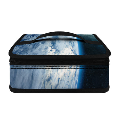 Space And Earth Print Small Lunch Bag